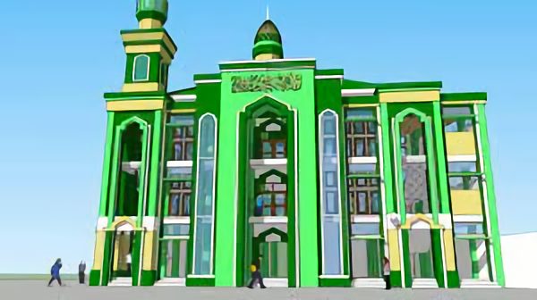 Warna Cat Masjid Hijau