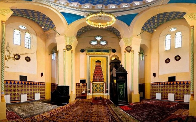 Warna Cat Masjid Minimalis Modern Tampak Bagian Luar