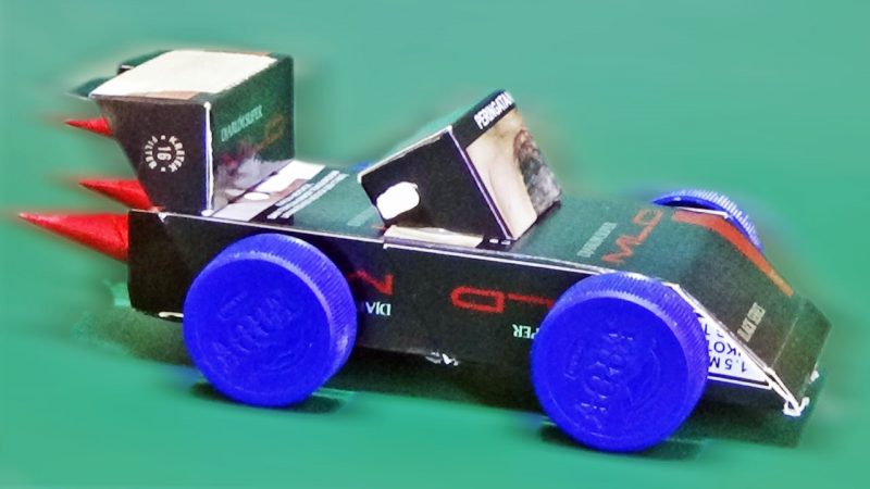 Cara Membuat Miniatur Kendaraan dari Kotak Kemasan